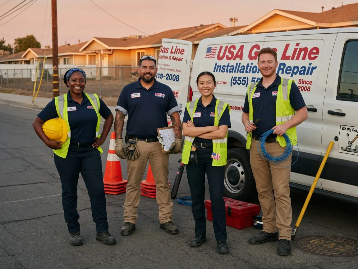 Gas Line Installation company in Newport News, VA